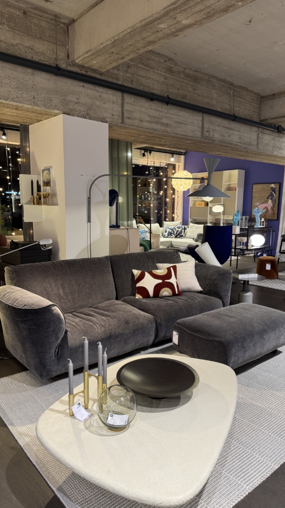 Nr. 13 + 14 Edra Grande Soffice Sofa mit Fußhocker 2