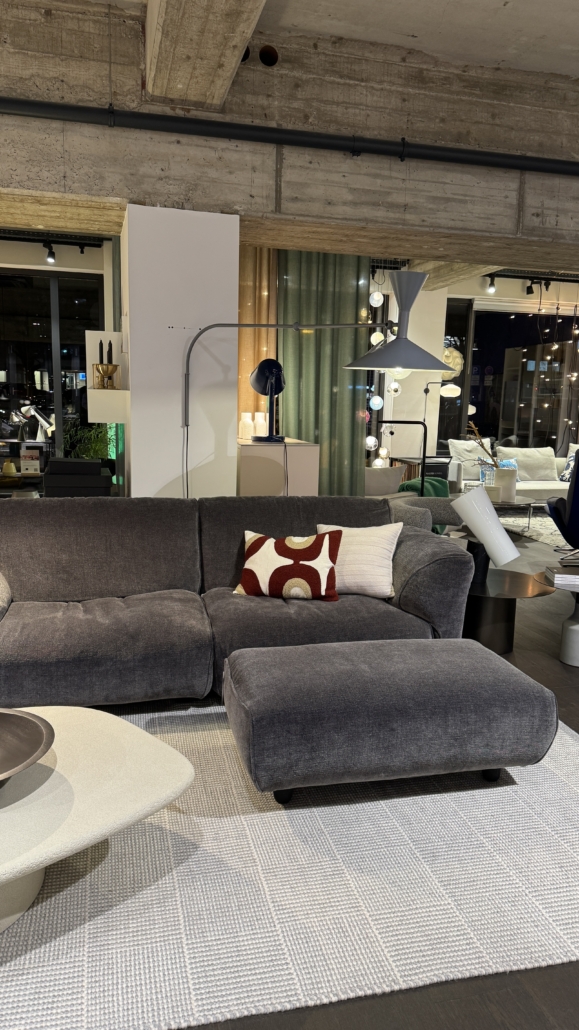 Nr. 13 + 14 Edra Grande Soffice Sofa mit Fußhocker