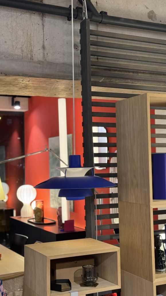 Nr. 21 Louis Poulsen PH5 Pendelleuchte blau